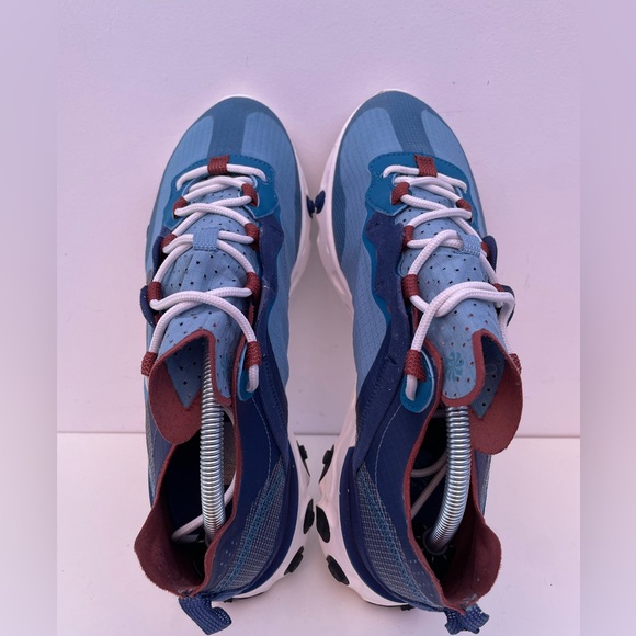 Nike React Element 55 Trainers - Men’s UK 8.5 EU 43 - CU1466-400 Coastal Blue - Picture 14 of 16